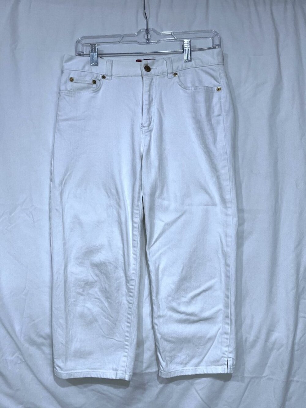 Chaps Denim Women - White Jeans Capri – Size 4